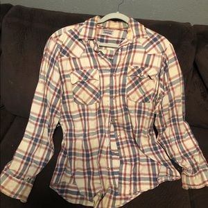 Vintage Levi pearl snap shirt